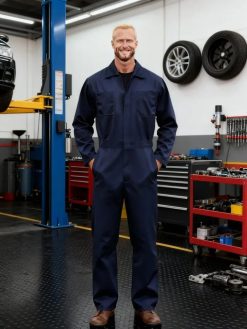 Men’s Heavy-Duty Mechanic Work Jumpsuit